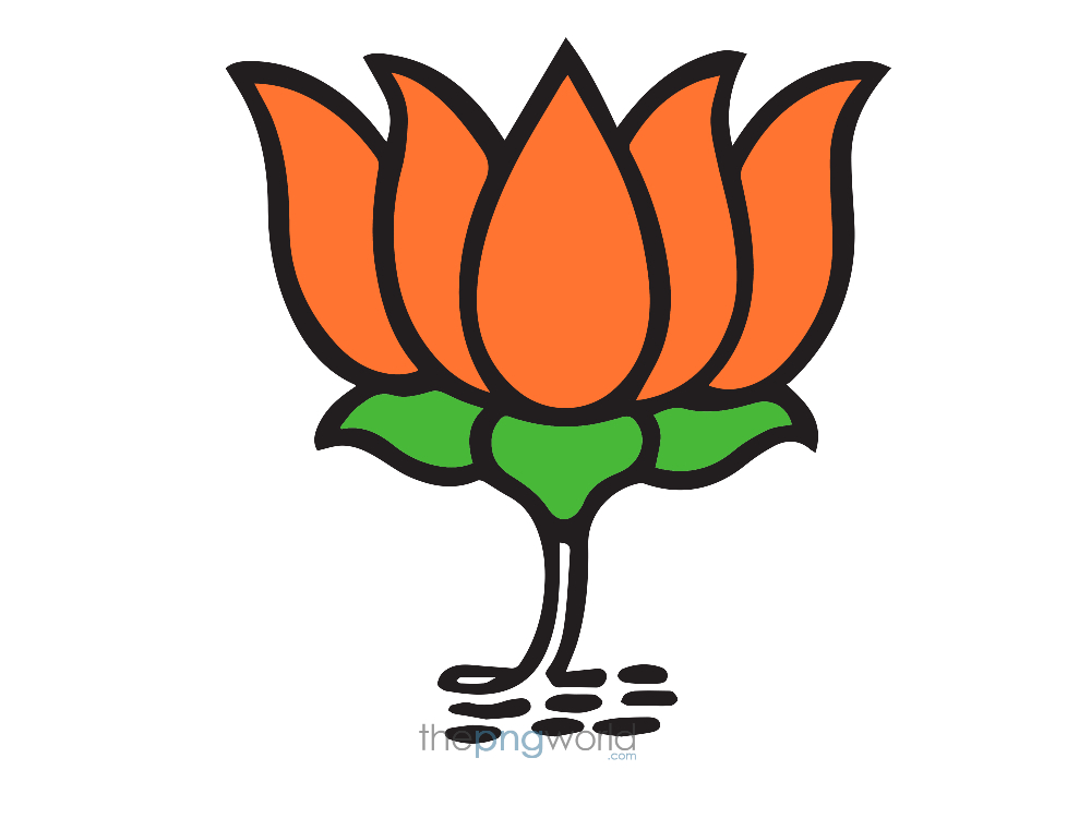 BJP Logo Vector PNG bjp,logo,party,narendra modi,government,sangh,rss,india,vector,bharat,sarkar